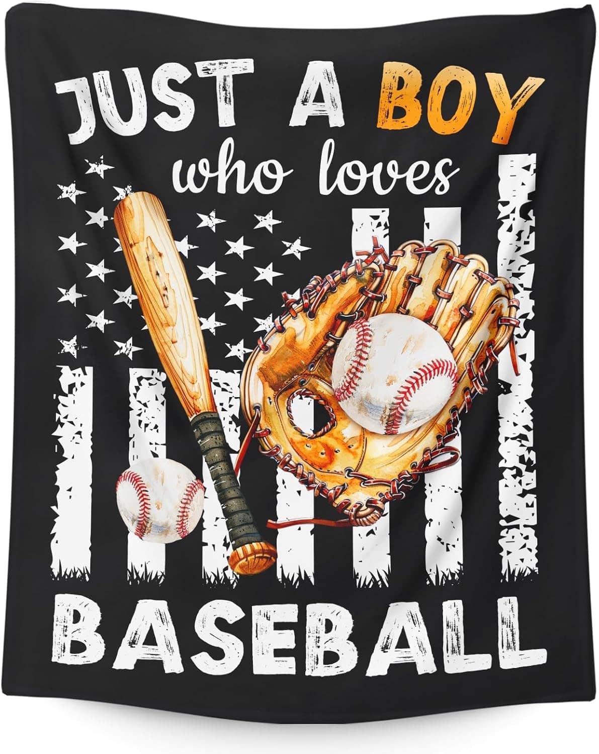 Blanket Gifts for Boys, Baseball Throw Blanket for Kids Teens Baseball Lovers Team Players