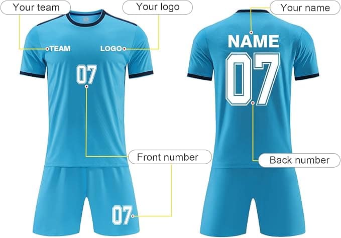 LAIFU Personalized Soccer Uniform - Image 2