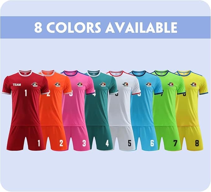 LAIFU Personalized Soccer Uniform - Image 3
