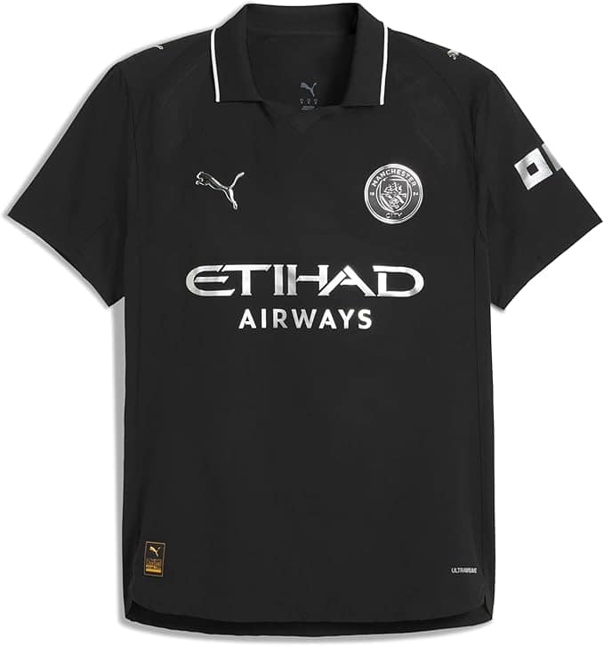 Manchester City FC Men’s 2025/26 Authentic Away Soccer Jersey