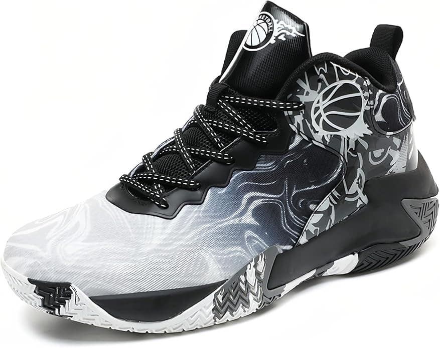 MAIZUN Mens Basketball Shoes Fashion Non-Slip Lightweight